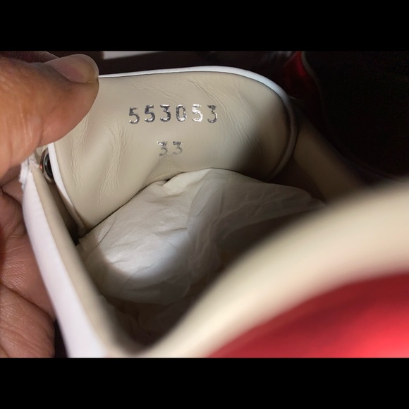 BRAND NEW GUCCI SNEAKERS YOUTH SIZE 3 - Picture 6 of 9